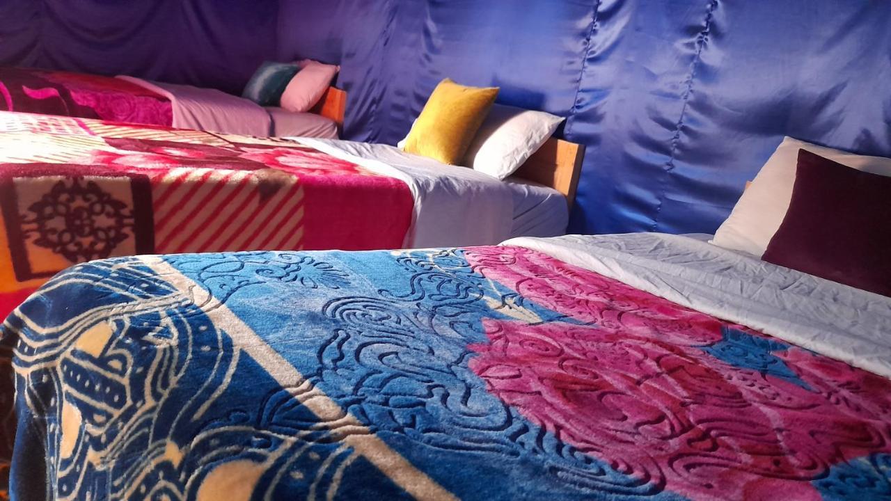 Luxury Trek Desert Camp เมอร์ซูกา ภายนอก รูปภาพ