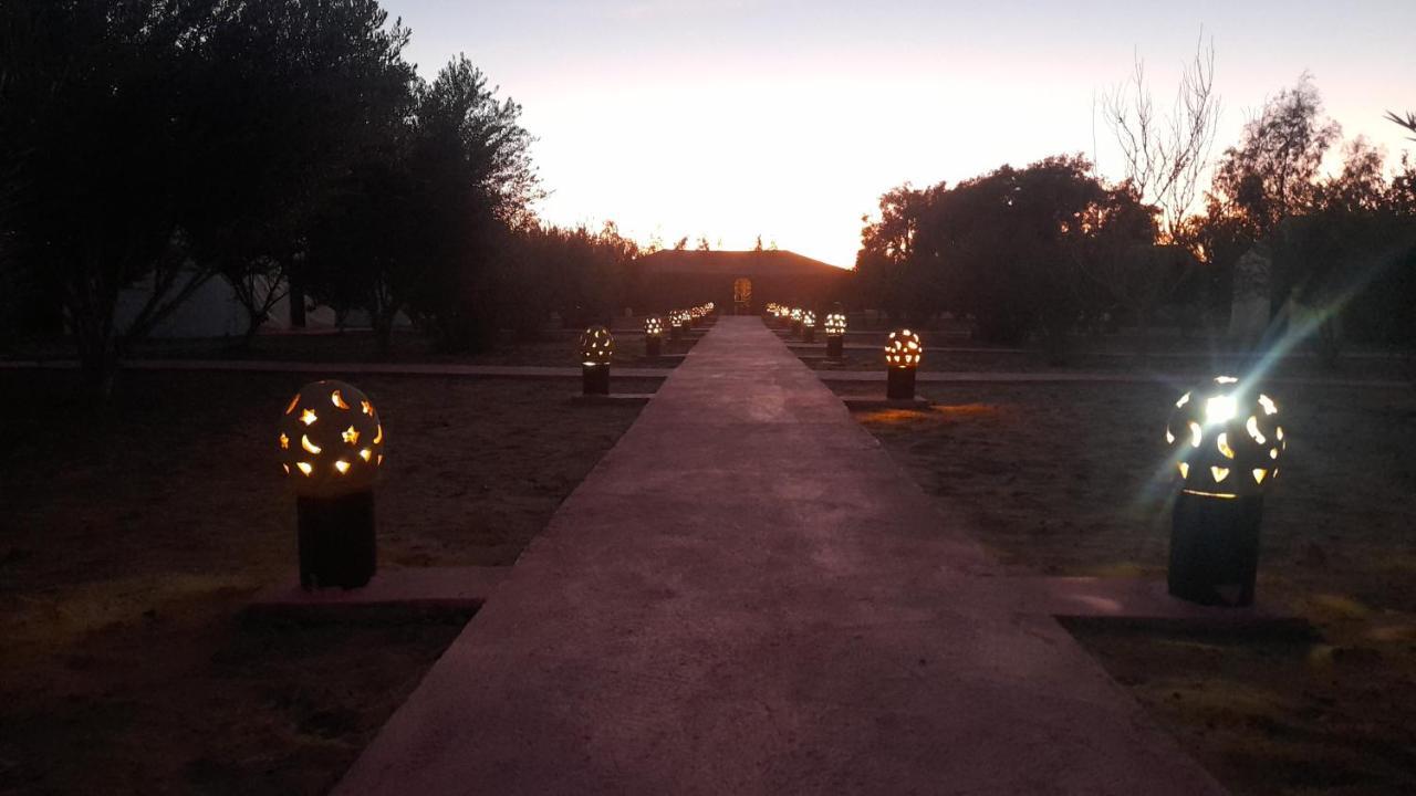 Luxury Trek Desert Camp เมอร์ซูกา ภายนอก รูปภาพ