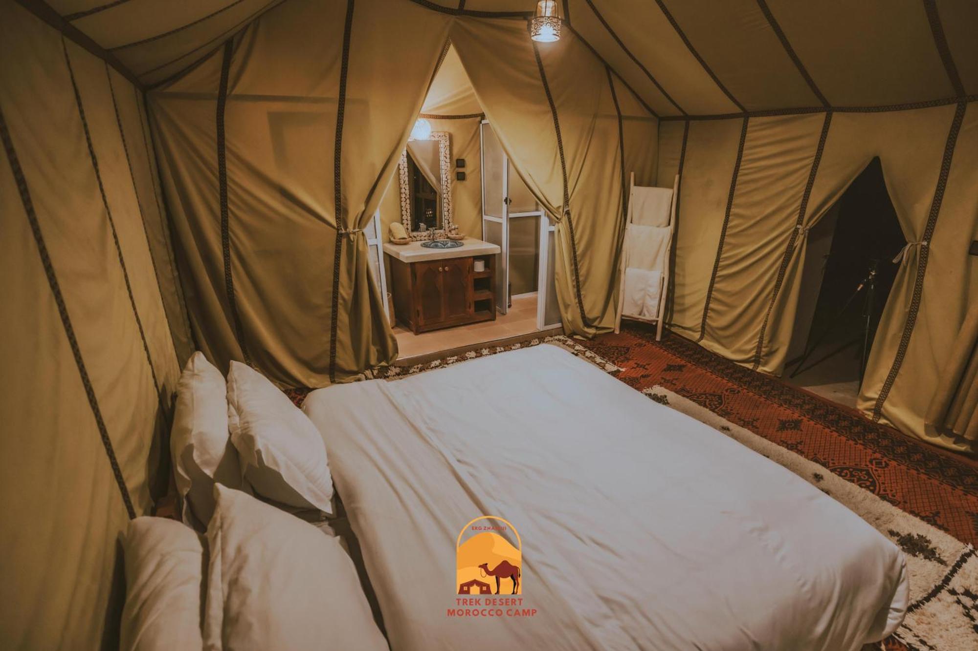 Luxury Trek Desert Camp เมอร์ซูกา ภายนอก รูปภาพ