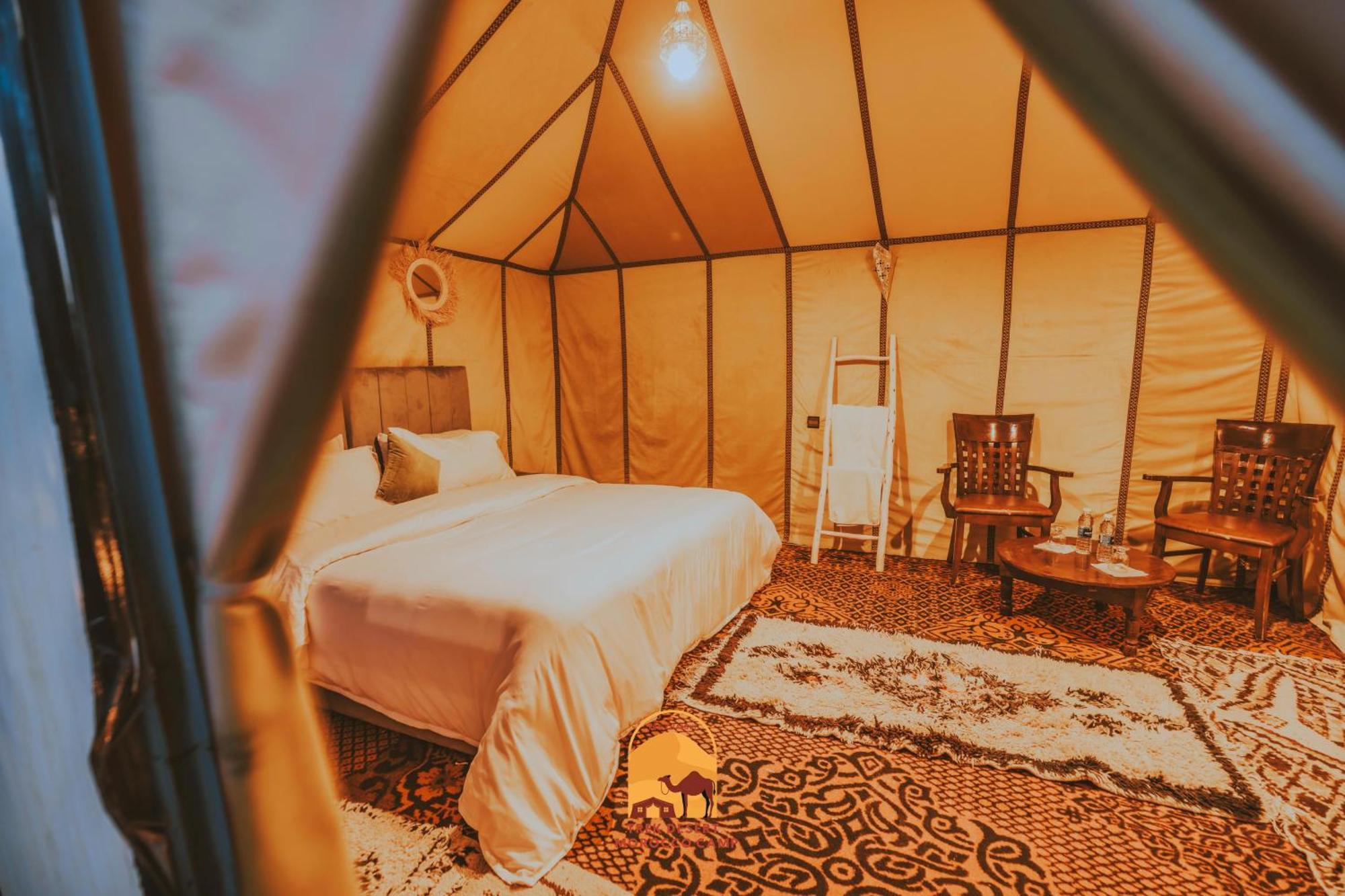 Luxury Trek Desert Camp เมอร์ซูกา ภายนอก รูปภาพ