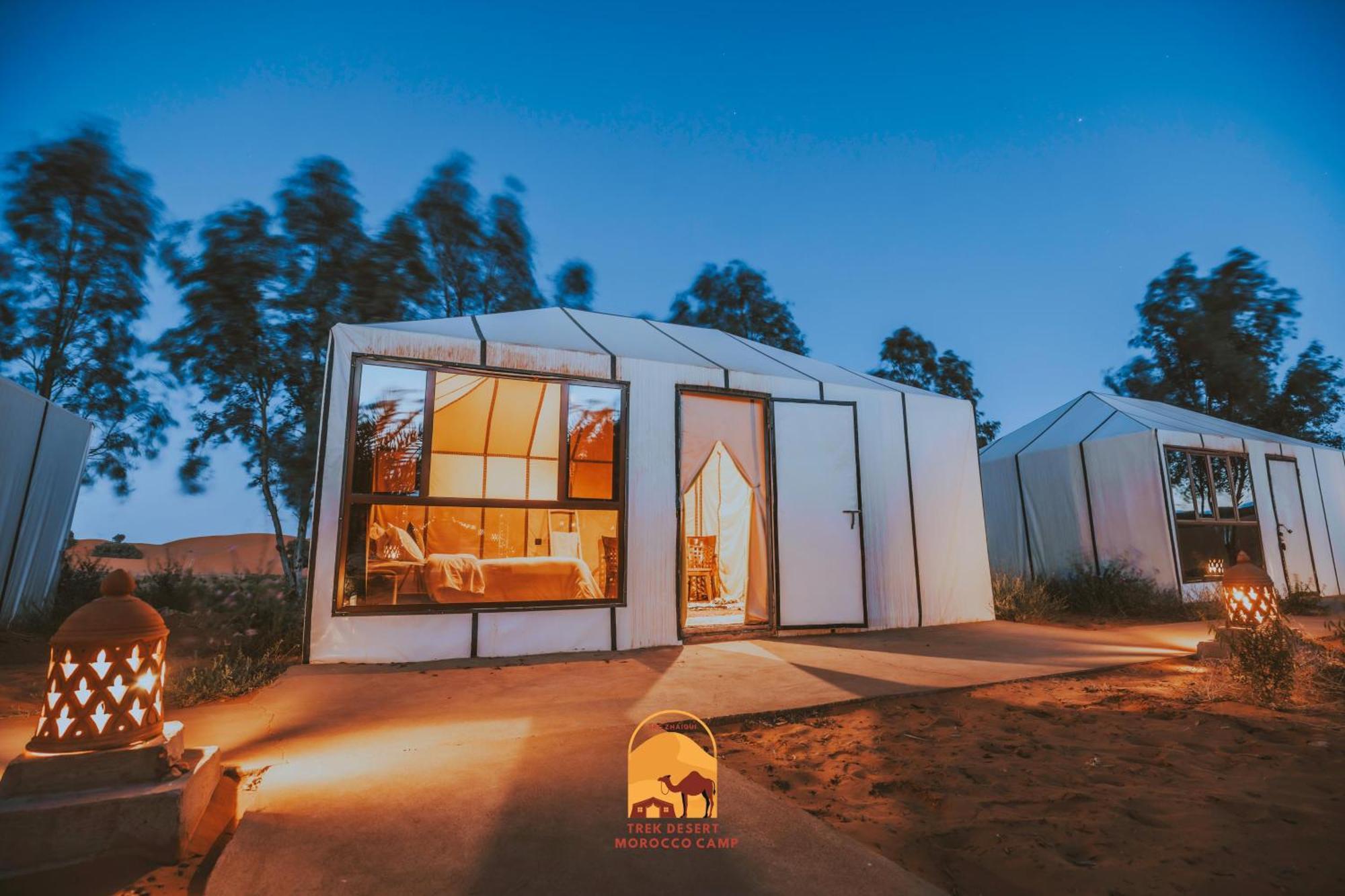 Luxury Trek Desert Camp เมอร์ซูกา ภายนอก รูปภาพ