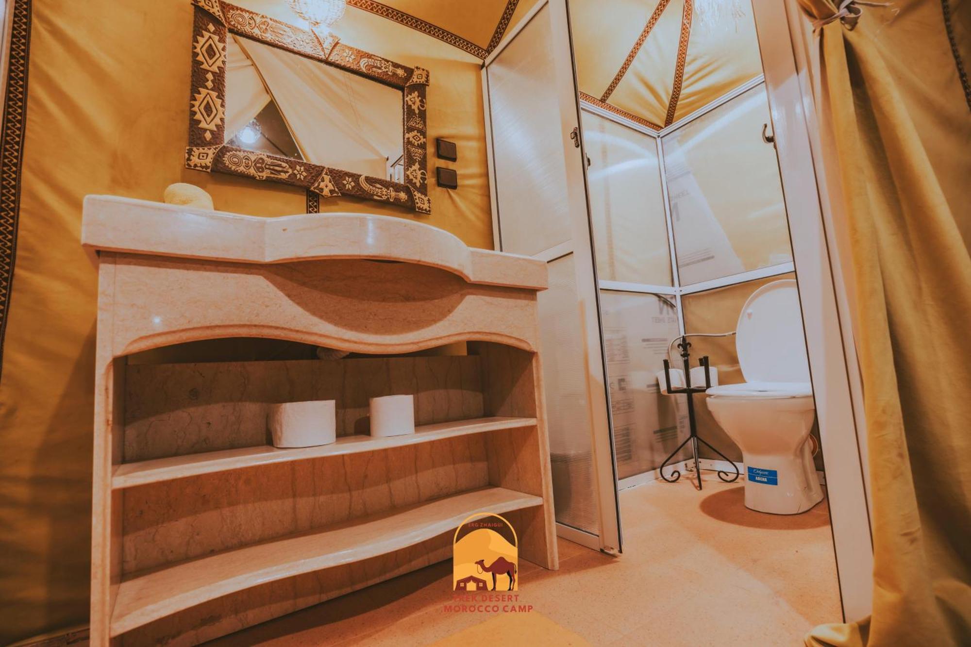 Luxury Trek Desert Camp เมอร์ซูกา ภายนอก รูปภาพ