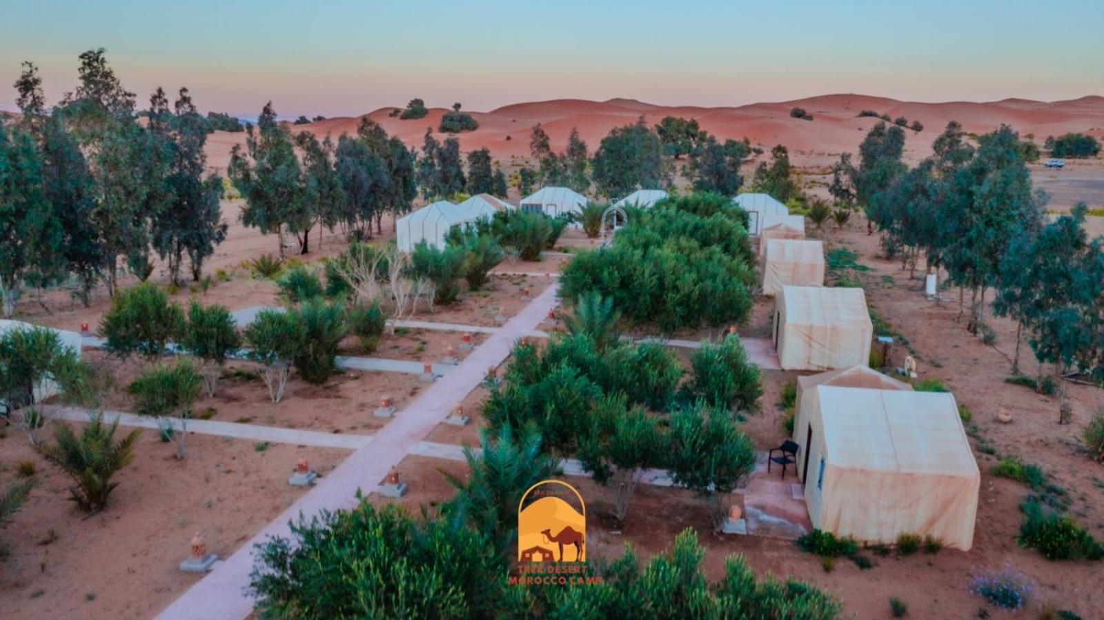 Luxury Trek Desert Camp เมอร์ซูกา ภายนอก รูปภาพ